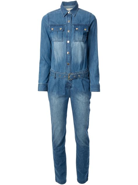 michael kors mens jumpsuits|michael kors denim jumpsuit.